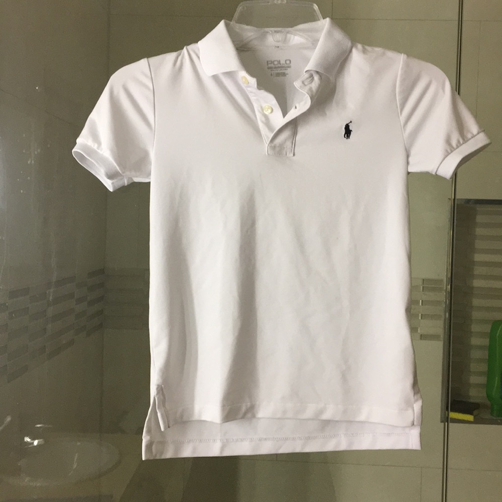 Polo boy short sleeve top sz 6